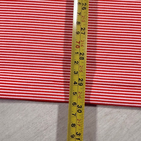NWT Izod  Golf Short Sleeve Polo Men's Red Striped Golf Size Large - Picture 14 of 14